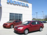 2006 Impulse Red Pearl Toyota Corolla LE #10537400