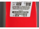 2016 F-TYPE Color Code for Salsa Red - Color Code: 1BA