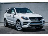 Polar White Mercedes-Benz ML in 2015