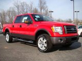 2009 Bright Red Ford F150 FX4 SuperCrew 4x4 #10548624