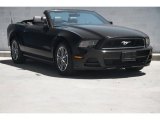 2014 Black Ford Mustang V6 Premium Convertible #105638756