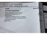 2016 Jaguar F-TYPE R Coupe Window Sticker