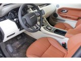 2015 Land Rover Range Rover Evoque Prestige Tan/Ivory/Espresso Interior