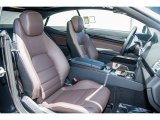 2016 Mercedes-Benz E 400 Coupe Chestnut Brown/Black Interior