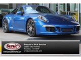 2014 Sapphire Blue Metallic Porsche 911 Carrera S Coupe #105694788