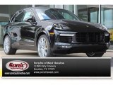 2016 Black Porsche Cayenne Turbo #105694786