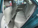 2010 Toyota Corolla LE Rear Seat