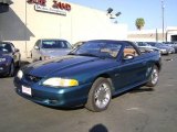 Pacific Green Metallic Ford Mustang in 1997