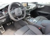 2016 Audi RS 7 4.0 TFSI quattro Black Valcona w/Honeycomb Stitching Interior