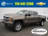 2015 Brownstone Metallic Chevrolet Silverado 3500HD High Country Crew Cab 4x4 #105716696