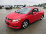 2012 Honda Civic LX Coupe Front 3/4 View