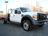 2008 Oxford White Ford F550 Super Duty Crew Cab Chassis #10548669