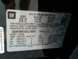 2016 Buick Enclave Leather AWD Info Tag