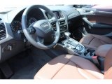 2016 Audi Q5 2.0 TFSI Premium Plus quattro Chestnut Brown Interior