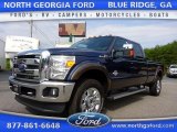 2016 Blue Jeans Metallic Ford F350 Super Duty Lariat Crew Cab 4x4 #105750021