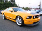 2009 Grabber Orange Ford Mustang Racecraft 420S Supercharged Coupe #10548568