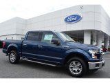 2015 Blue Jeans Metallic Ford F150 XLT SuperCrew #105779392