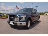 2015 Blue Jeans Metallic Ford F150 XLT SuperCrew #105779570