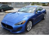 2014 Maserati GranTurismo Blu Mediterraneo (Blue Metallic)