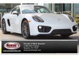 2015 White Porsche Cayman  #105779515