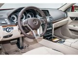 2016 Mercedes-Benz E 400 Coupe Silk Beige/Espresso Brown Interior