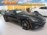 2016 Black Chevrolet Corvette Stingray Coupe #105816926