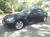 Monaco Blue Metallic BMW 5 Series in 2009