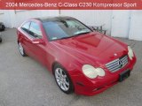 2004 Mars Red Mercedes-Benz C 230 Kompressor Coupe #105817181