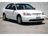 2003 Taffeta White Honda Civic LX Sedan #105850052