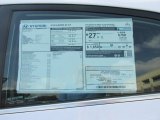 2016 Hyundai Elantra GT  Window Sticker