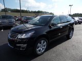 2016 Mosaic Black Metallic Chevrolet Traverse LT AWD #105892021