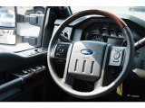 2016 Ford F250 Super Duty Platinum Crew Cab 4x4 Steering Wheel