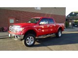 2013 Race Red Ford F150 XLT SuperCrew 4x4 #105954876