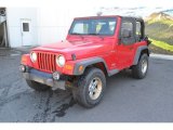 2004 Jeep Wrangler Sport 4x4 Front 3/4 View