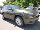 ECO Green Pearl Jeep Cherokee in 2016