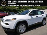 2016 Bright White Jeep Cherokee Sport #105954711