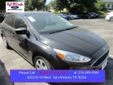 2015 Tuxedo Black Metallic Ford Focus S Sedan #105954451