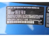 2015 4 Series Color Code for Estoril Blue Metallic - Color Code: B45