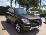 2013 Mercedes-Benz ML Dakota Brown Metallic