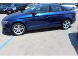 Scuba Blue Metallic Audi A3 in 2016