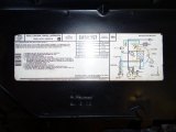 1980 Pontiac Firebird Trans Am Info Tag