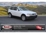 2005 Alpine White BMW X3 3.0i #105990059