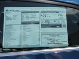 2016 Hyundai Elantra GT  Window Sticker