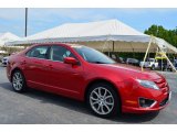 2012 Red Candy Metallic Ford Fusion SEL V6 #106050029