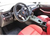 2016 Porsche Macan S Black/Garnet Red Interior