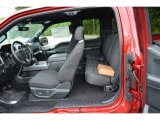 2015 Ford F150 XLT SuperCab Black Interior