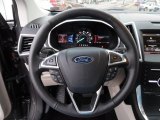 2015 Ford Edge Titanium AWD Steering Wheel