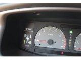 1999 Isuzu VehiCROSS  Gauges