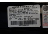 2016 370Z Color Code for Magnetic Black - Color Code: G41