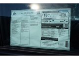 2015 Nissan Armada SL Window Sticker